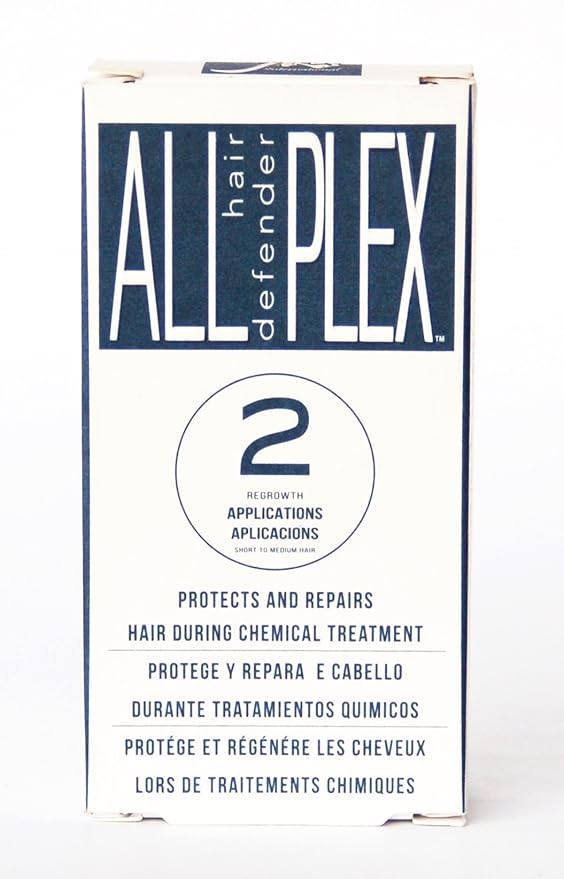 ALL hd PLEX Bond Treatment 2 Application Kit for Bleaching, Coloring, Toning, Perming, Relaxers & other chemical hair services. Protects & Improves All Hair types immediately created in Italy