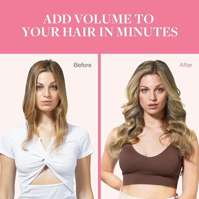 GOO GOO Clip in Hair Extensions Real Human Hair, Remy Human Hair Extensions Clip ins for Women, Natural Human Hair, 14inch 110g 7Pcs, 5A/90/16F Bahamian Balayage