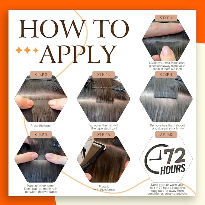 Full Shine Brown Insert Human Hair Tape in Extensions Injected Tape in Hair Extensions Color 2 Dark Brown Soft Long Extension 22Inch Seamless Skin Weft for Women Add Length 50Gram 20Pcs