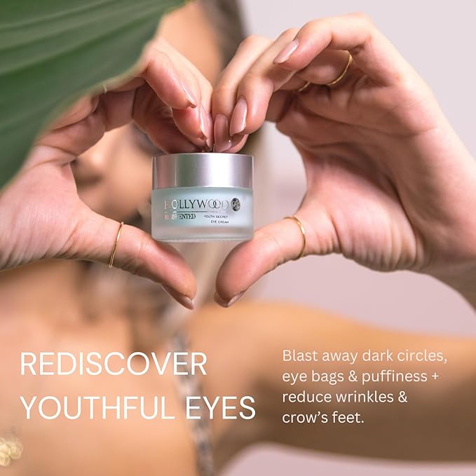 AWARD-WINNING Anti-Age Eye Cream - 5X MORE EFFECTIVE. With 20% Vitamin C & Hyaluronic Acid. Blast away dark circles, eye bags and puffiness - Reduce wrinkles and crow’s feet. Highest strength. 15ml
