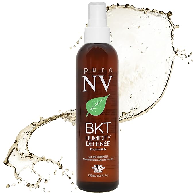 Humidity Defense Custom Hold Hairspray Resists Humidity & Repels Moisture, Keratin, Collagen & Argan Oil Infused To Repair, Restore & Strengthen 8.5 Oz.