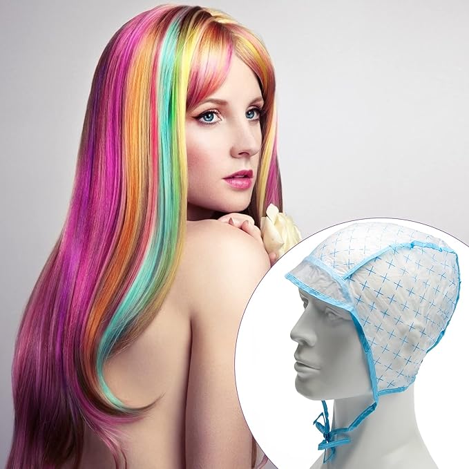 AHIER 23 Pack Hair Coloring Kit, Include Hair Dye Brush and Bowl Set, Highlight Cap Kit, Ear Cover, Gloves, Shawl, Shower Cap for DIY Salon Coloring Tools