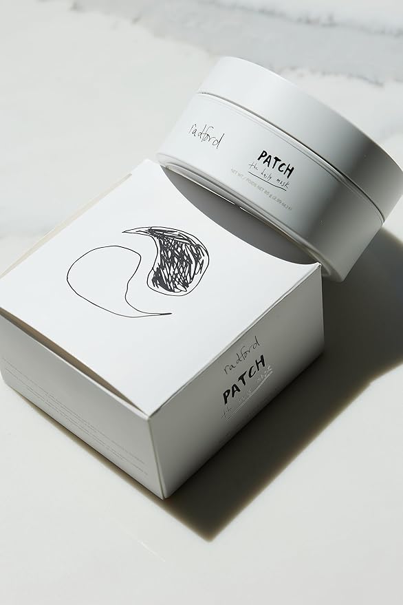 radford Beauty PATCH, The Daily Mask | Korean Eye Patches for Puffy Eyes | Reduce Under Eye Bags, Dark Circles, and Wrinkles - Brightening Eye Mask with Hyaluronic Acid | Korean Skincare | 30 Pairs