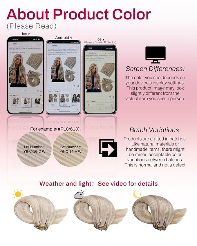 Moresoo Ash Blonde Clip in Hair Extensions Highlighted Straight Short Hair Clip in Extensions Real Human Hair for Women Short 80g/5pcs 12 inch
