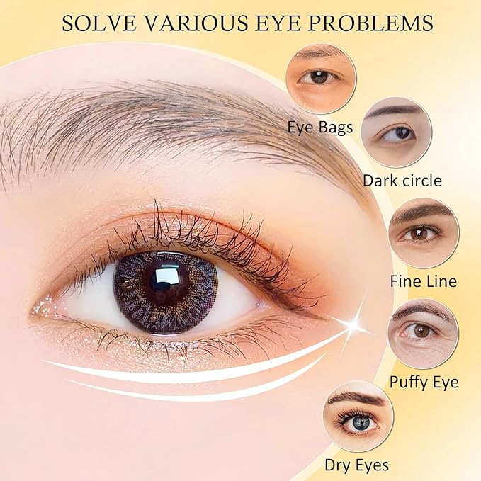 Under Eye Patches for Puffy Eyes and Dark Circles,Collagen Under Eye Mask Skin Care Products,Snail Mucin Eye Patches,Wrinkle Patches