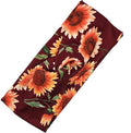 Soft Stretchy Headband, 3-in-1 Versatile Twist Style, One-Piece (Fall Sunflowers, Child)