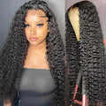 20 Inch 13x6 Lace Front Wigs Human Hair 200% Density Deep Wave Lace Front Wigs Human Hair Pre Plucked Glueless Wigs 100% Real Human Hair No Synthetic Blend No Tangle No Shedding Triple Lifespan 3X