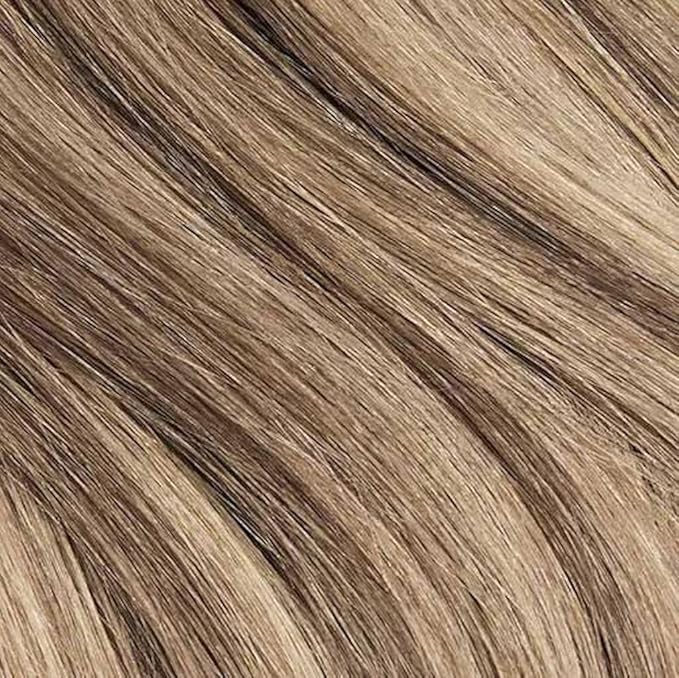 Luxy 100% Remy Human Hair – Halo Clip-In Hair Extensions –Natural Looking Volume & Length - One-Piece - Easy 5-Min Application 150 grams 12" Dimensional Natural Blonde