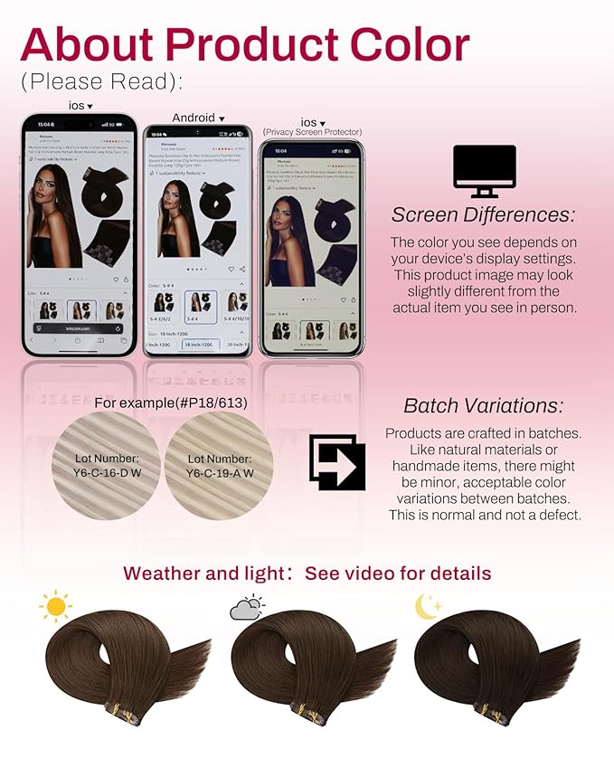 Moresoo Seamless Clip in Hair Extensions Dark Brown Hair Extensions Clip ins Straight 14inch Clip on Extensions Human Hair for Thin Hair for Daily use 7pcs/120g