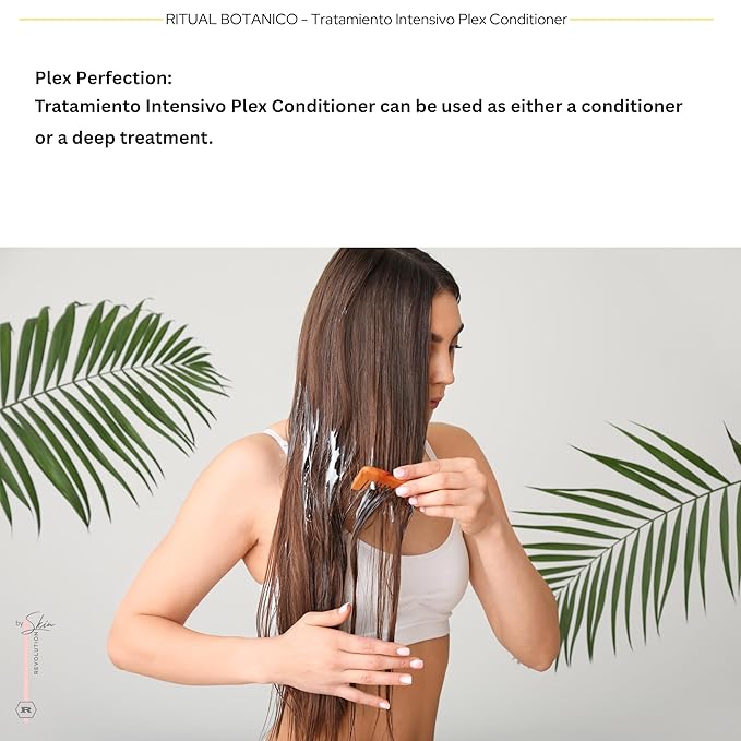 Ritual Botánico Keratina Orgánica | Treatment to Straighten, Repair and Relax Hair | Natural, Organic & Vegan | Product of Colombia | Tratamiento Plex, 400 ml/13.52 Fl Oz (2 Count)