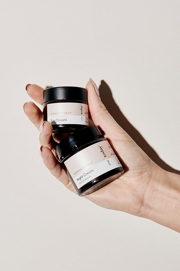 Women's Daily Eye Cream, 20ml, Nourish and Hydrate with Vitamin B3 and B5, Ginseng and Cranberry, Natural Ingredients, Vegan