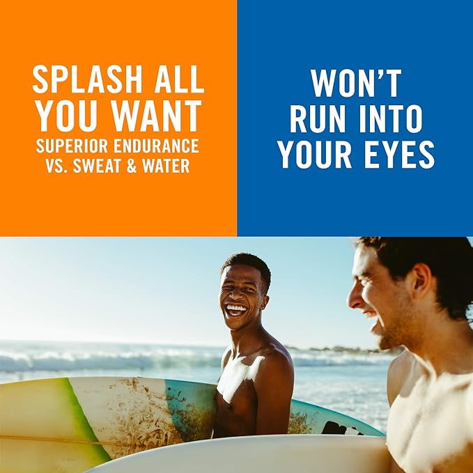 Banana Boat Kids Sport Sunscreen Stick SPF 50 Travel Size 0.5oz & Sport Ultra Sunscreen Lotion SPF 50 Family Size 12oz