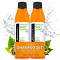 Awesome Human Hair Wig Shampoo, pH5, Just Soak, Wig Care, Adds Body & Volume, Freshness Feeling, 7 fl oz(1 set of 2)