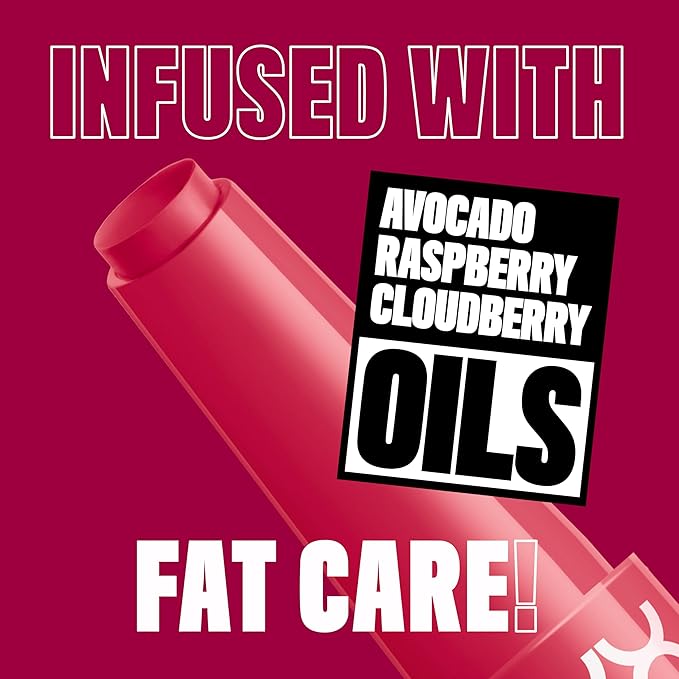 NYX PROFESSIONAL MAKEUP Fat Oil Slick Click, Lightweight, Buildable, Pigmented Vegan Lip Balm - Double Tap