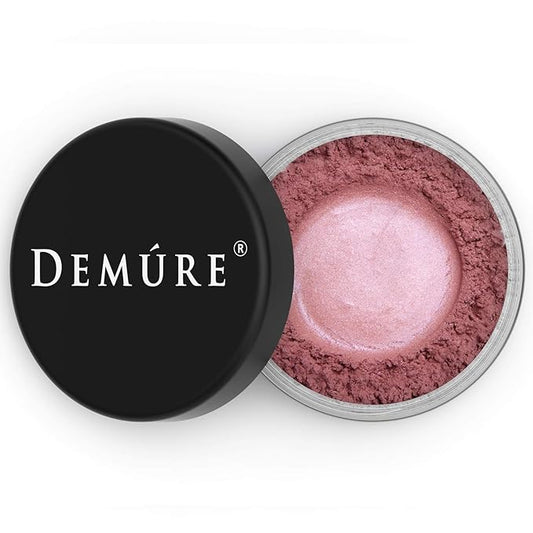 Demure Mineral Blush (Pink Fusion) - Loose Powder, Natural, Professional, Cruelty Free Makeup