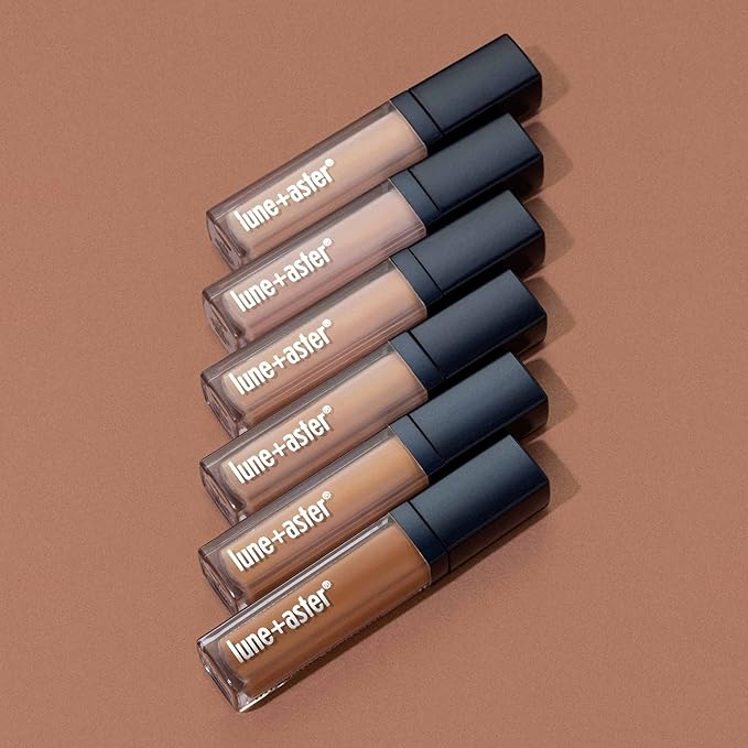 Lune+Aster HydraGlow Concealer - Fair - This medium to full coverage, skin-nourishing concealer hides dark undereye circles, blemishes, redness and other imperfections.