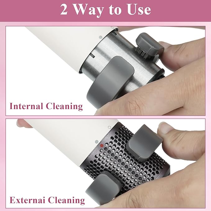 Filter Cleaning Brush for Dyson Supersonic Hair Dryer Attachment, Filter Cleaning Brush Replacement Attachment Compatible with Dyson Hair Dryer HD01 HD02 HD03 HD04 HD08 HD15