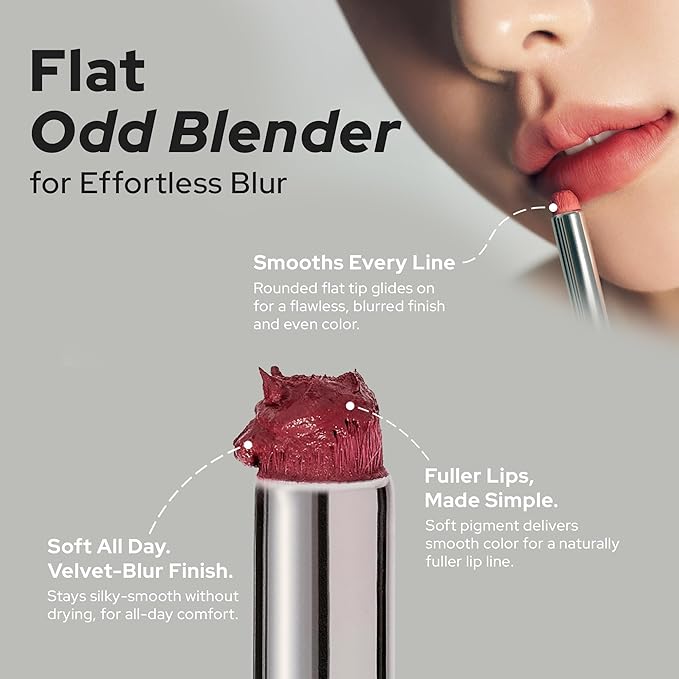 Unseen Blur Lip Tint Long-Lasting Stain, Blendable 3.2g (Switched, 3.2)