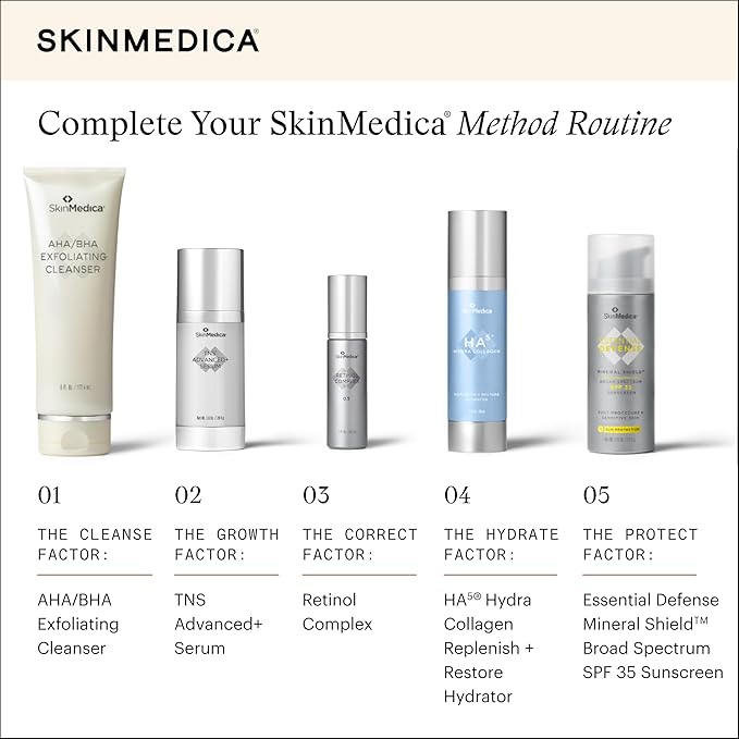 SkinMedica Retinol 0.25 Complex - Retinol Serum for Face, Age-Defying Advanced Retinol Cream That Renews Skin and Diminishes the Appearance of Fine Lines and Wrinkles, 1 Fl Oz