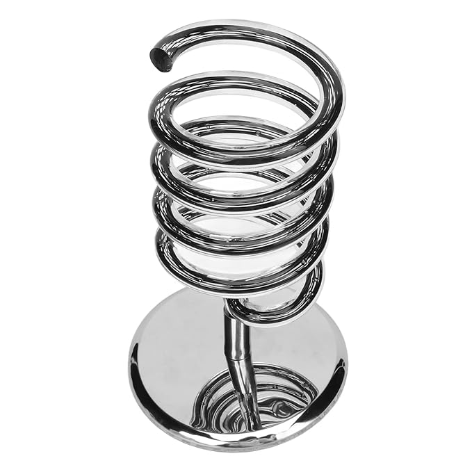Spiral Countertop Hair Styling Station Spiral Salon Blow Dryer Holder Stand For Bathroom Hair Salon