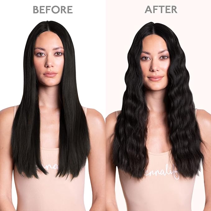 WENNALIFE Clip in Human Hair Extensions, 16 Inch 120g 7pcs Natural Black Hair Extensions Clip In Human Hair Remy Clip in Hair Extensions Real Human Hair Double Weft