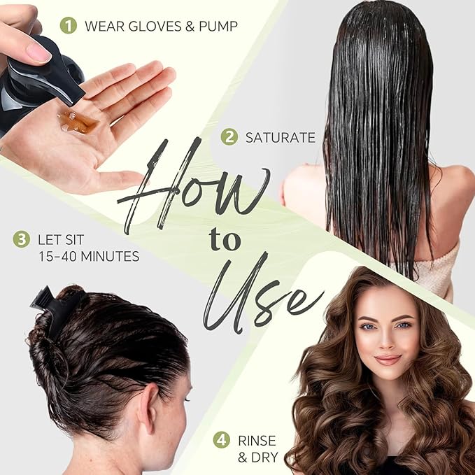 Hair Dye Shampoo 3 in 1, Instant Natural Hair Color Shampoo Hair Dye for Women & Men Red Wine Burgundy, Root Touch Up & Easy To Use & Lasts 3-4 Weeks & All Hair Types, 16.9 fl.oz