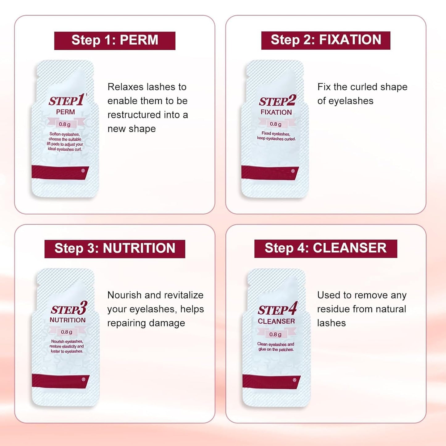 Lash Lift Kit Eyelash Perm Kit Professional Eyelash Lift Kit, YIMEIR Lash Perm Kit Lash Lamination Kit Lash Lifting Tools Suitable for Salon and Home Use