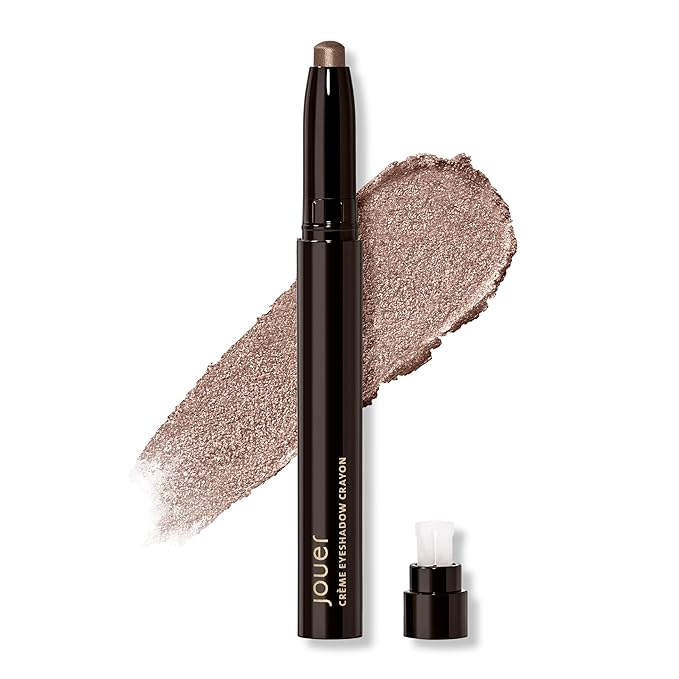 Jouer Crème Eyeshadow Crayon | Men & Women | Built-In Sharpener | Dermatologist Tested | Waterproof, Fast Drying & Crease Resistant Formula