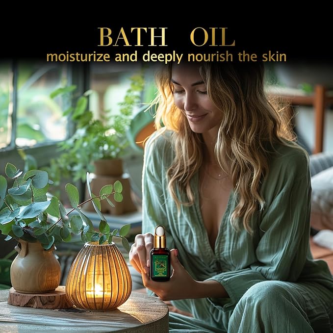 Bath & Body Gift Basket for Mothers Day - 10-Piece Eucalyptus Luxury Spa Set for Women & Men, Relaxation, Aromatherapy Ideal for Christmas, Father’s Day, Birthday with Shower Gel & More for Her & Him