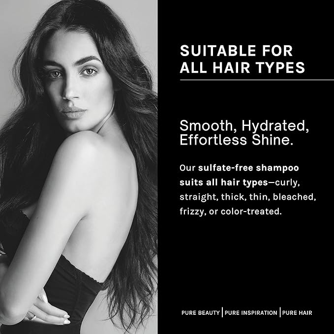 pH PURE HAIR Repair Hair Detangler Spray for Damaged Hair, Moisturizing Leave-In Conditioner for Dry, Bleached & Color Treated Hair-Detangling & Anti-Frizz Formula-Sulfate & Paraben-Free-6.7 Oz