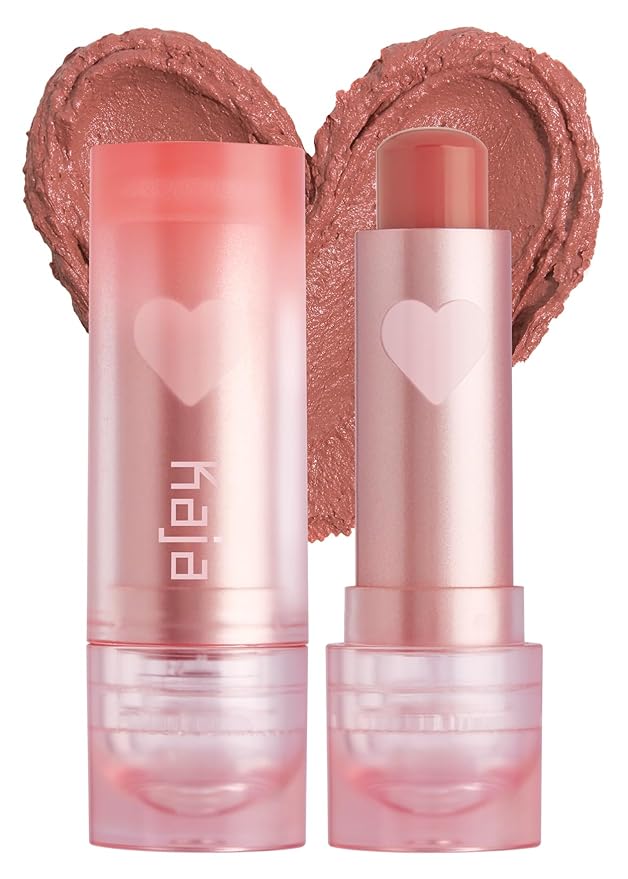 Kaja Love Blur Lip Balm - 02 Sweet Bestie | Soft & Comfort Semi-Matte Blurring Daily Color Lip Balm | Shea Butter, Avocado Oil, Citrus Unshiu Peel Extract, Vitamin E Infused| 4g / 0.14oz.