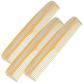 Giorgio G41 Wide Tooth and Fine Tooth Pocket Comb, Hair Styling for Men, Travel Hair Comb for Women, Handmade Beard and Mustache Comb for Men, Barber Combs