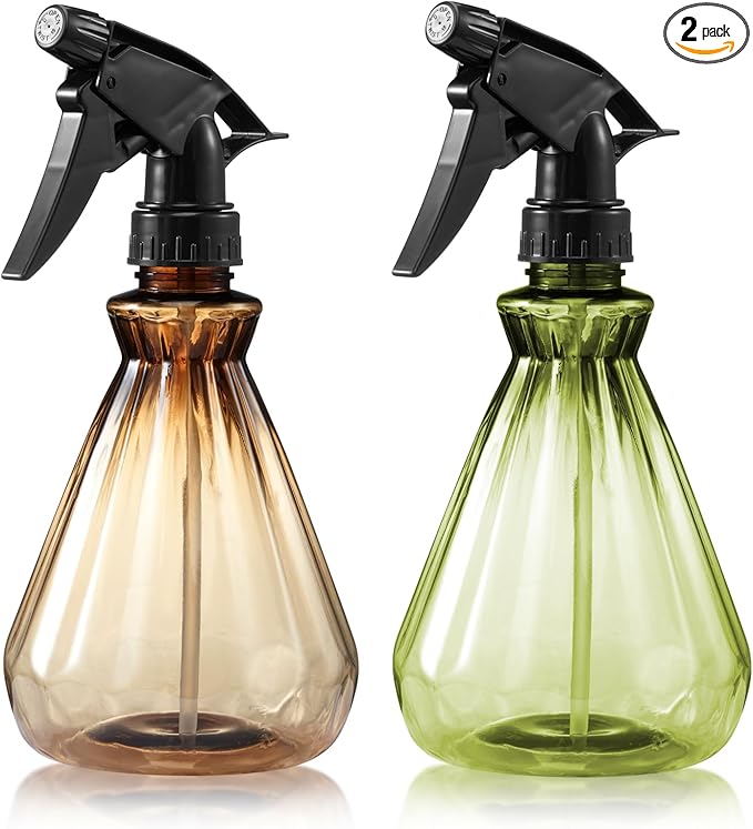 𝐍𝐄𝐖 Spray Bottles 17 oz (2 Pack) - Leak Proof, Adjustable Nozzle, Empty Spray Bottles For Cleaning Solutions, Plants, Hair Misting, Pet, Or Diy Spray Bottle