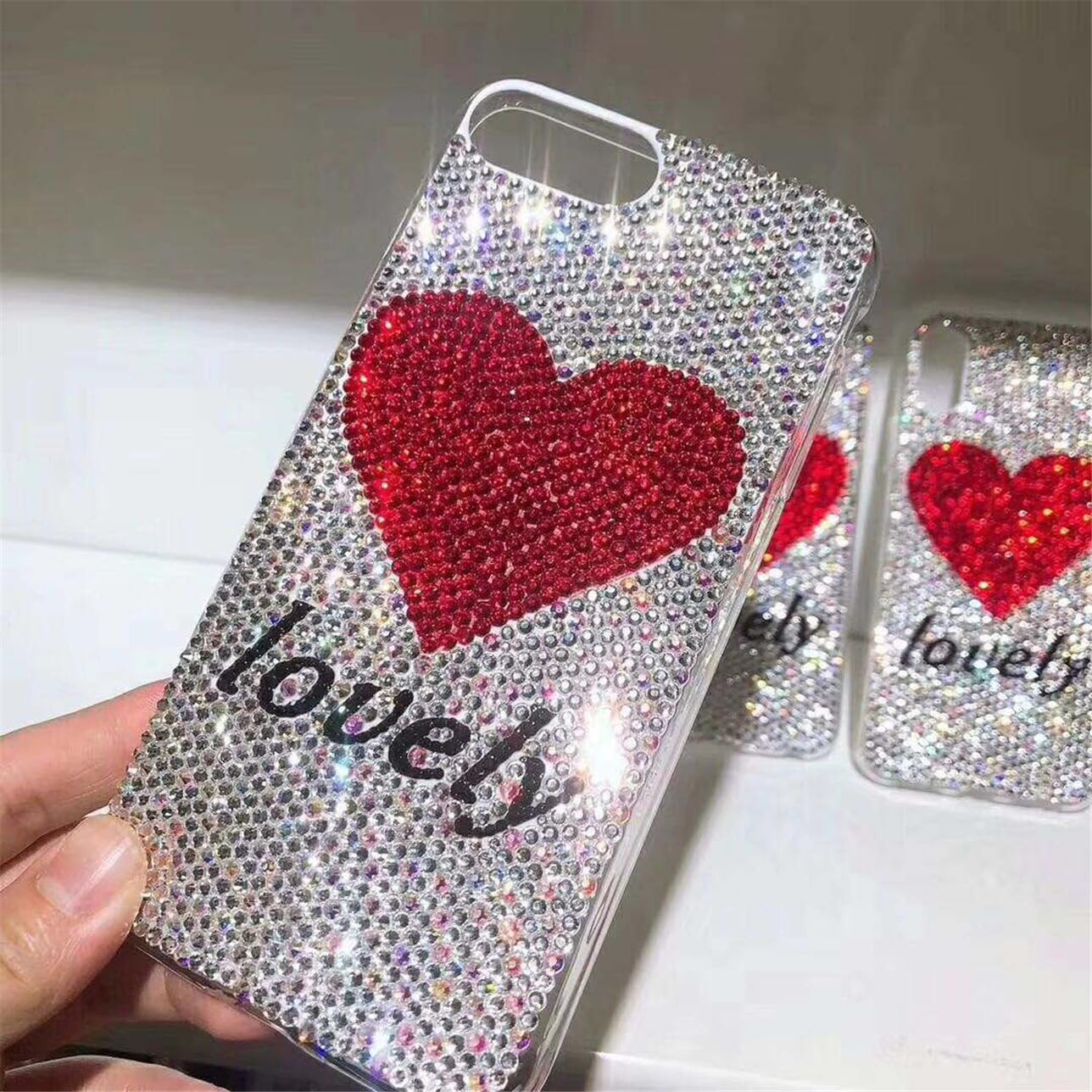 2250 Pcs SS16 4mm AB Flatback Rhinestones for Nails Art Crafts Glitter Round Shine Gems Crystals DIY Clothes Shoes （Black-Bottom Purple Red AB）