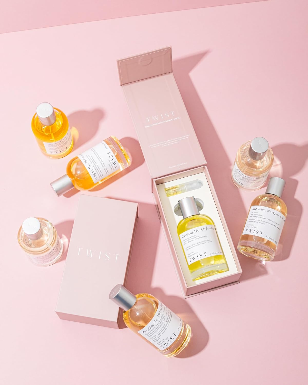 Twist Blossom No.106 - Eau De Parfum Inspired by J. Malone's Nectarine Blossom & Honey Cologne, Long-Lasting Perfume For Women & Men, Paraben Free, Vegan, Unisex, Fragrance - 100 ml | 3.4 fl. oz.