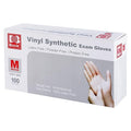 Disposable Medical Clear Vinyl Exam Gloves Industrial Gloves - Latex-Free & Powder-Free 100PCS - Medium