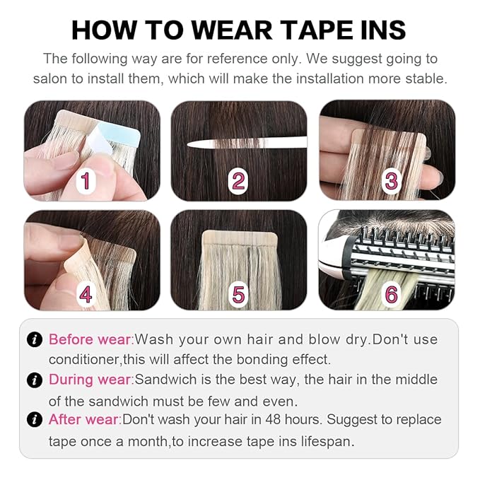 SUYYA Tape in Hair Extensions Human Hair Burgundy 28 Inch 60g/pack 20pcs Straight Seamless Skin Weft Tape in Real Human Hair Extensions Win Red(28inch #Burgundy)