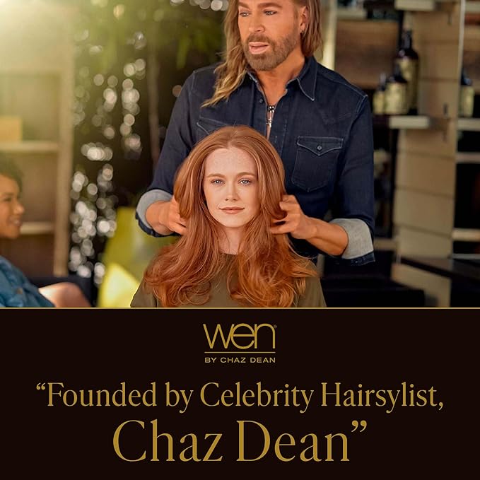 WEN 613 by Chaz Dean Ultra Nourishing Styling Cream - Hair Straightener Cream for Frizzy Hair, Anti Frizz Hair Product for Styling Wavy, Curly & Straight Hair, for Men & Women - 5 Fl Oz (Pack of 1)
