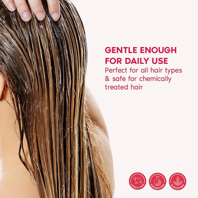 I Belli Capelli Hidrate Aloe Vera Conditioner for Hair – Lightweight Daily Moisture for Soft, Frizz-Free Hair – Strengthens, Adds Shine & Smooths –Color-Safe, For All Hair Types (1L/33.8 FlOz)