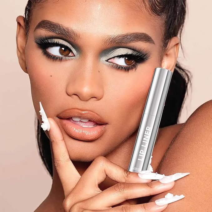 Peel Off Lip Liner Stain - Non-Stick Cup Lip Comfortable Vivid Color Peel Lip Stain Transfer-Proof & Long - Wear, Create Beauty & Charming Lip Makeup For All Skin Types with All-Day (#05 Mauve)