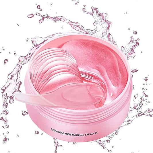 30 Pairs Gold Under Eye Masks,Moisturizing Hydrating Under Eye Patches for Puffy Eyes,Under Eye Treatment for Dark Circles Eye Bags Fine Lines,Eye Skin Care Products for Women & Man