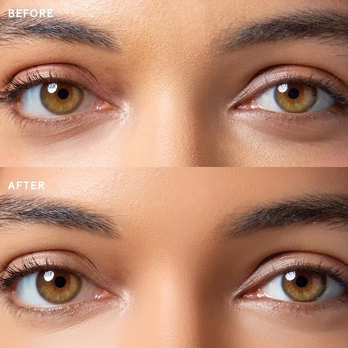 Winky Lux Peeper Perfect Under Eye Concealer, Makeup & Eye Brightener, Full Coverage Concealer for Dark Circles, Color Corrector & Eye Primer With Collagen, Hyaluronic Acid & Vitamin E (Golden Medium)