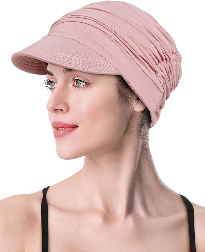 Soft Bamboo Baseball Cap for Chemo Women