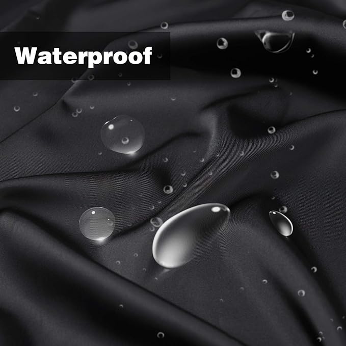 Professional Salon Barber Cape for Men/Women - Hairdressing Waterproof Hair Cutting Cape with Adjustable Snap Closure