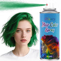 Green Temporary Hair Color Spray for Kids Women Men, One-Day Temporary Hair Dye Spray, Washable Hair Color Wax Hair Coloring Natural Non-Sticky For Christmas, Cosplay, DIY, Party (Green)
