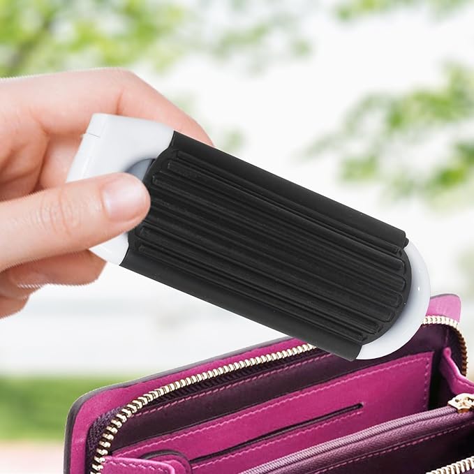 4 Pack Folding Travel Hair Brush with Mirror, Mini Foldable Hairbrush, Portable Pocket Comb with Mirror for Women Girls - Compact Design, Perfect for Travel, Purse, Gym Use - 4 Colors