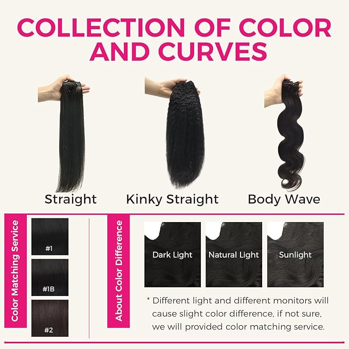 Lashey Clip in Hair Extensions Real Human Hair, 14 Inch 7pcs 120g #1B Natural Black Body Wave Remy Human Hair Extensions Natural Thick Clip in Hair Extensions for Black Women
