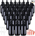 Dandat 50 Pack 4 oz Glass Dropper Bottles Leakproof 120 ml Glass Tincture Bottles with Eye Droppers, 4 Funnels, 54 Labels for Essential Oil Perfumes Hair Oil(Black)