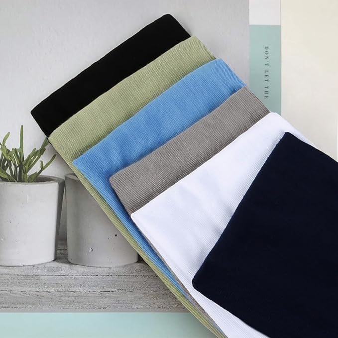 Huachi Non Slip Headbands for Women - Wide, Fashionable Elastic Headbands for Short Hair - Workout, Yoga, Sports, Exercise, Sweatbands, Summer Hair Accessories