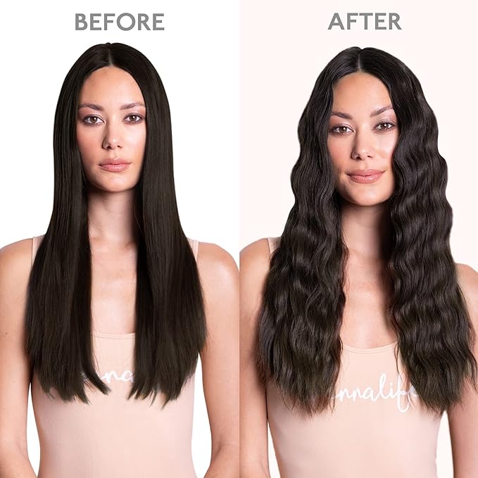 WENNALIFE Clip in Hair Extensions Real Human Hair, 14 Inch 110g 7pcs Remy Hair, Dark Brown Straight Natural Extensiones De Cabello Humano Con Clip Ins
